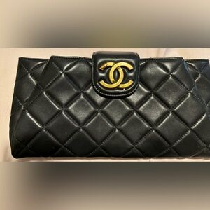 Chanel envelope clutch